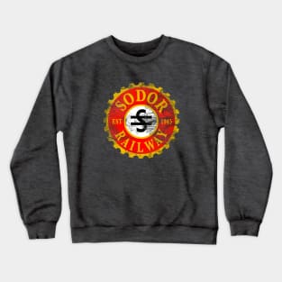 Sodor Railway Logo - Distressed Crewneck Sweatshirt